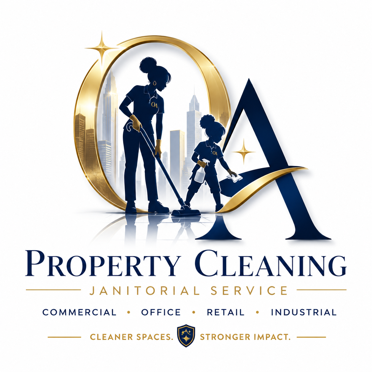 OA Property Cleaning logo